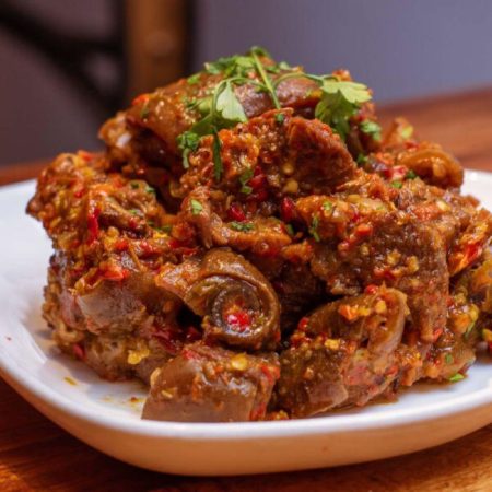 Peppered Goat-Meat