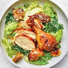 Roasted Chicken and Salad