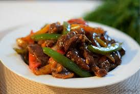 Shredded Beef in Veggies